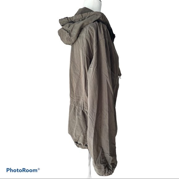 Frank&Oak Army Green Pullover Utility Jacket Sz XL - Picture 3 of 7